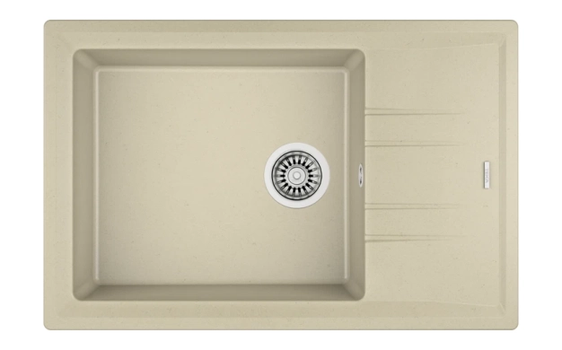 Гранитна мивка ТЕКА Stone 60 S-TG Слонова кост